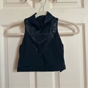 Black Victoria’s Secret sports bra